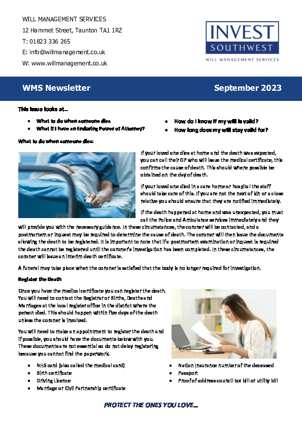 WMS Summer Newsletter 2023