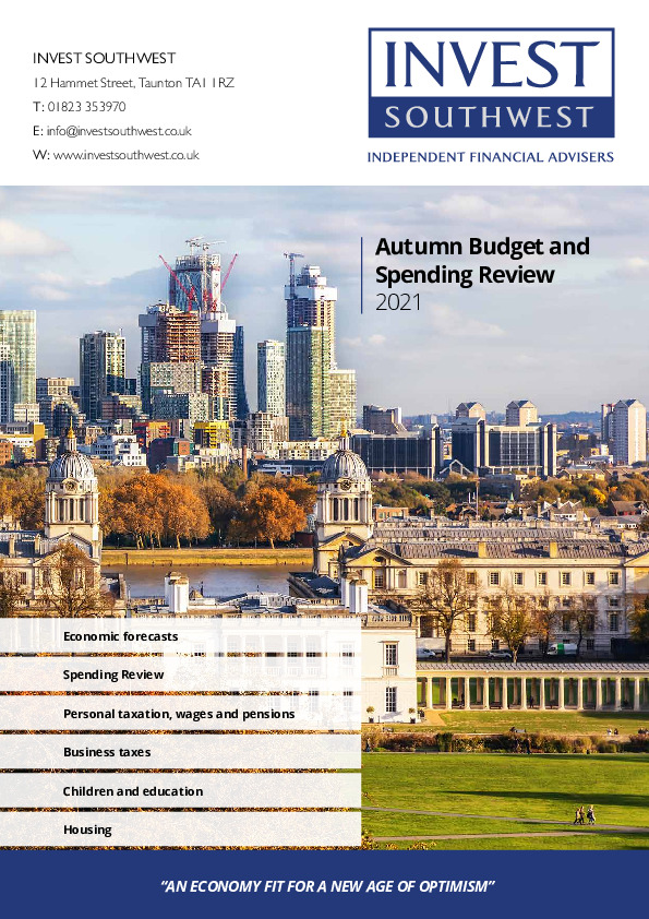 Autumn Budget & Spending Review 2021