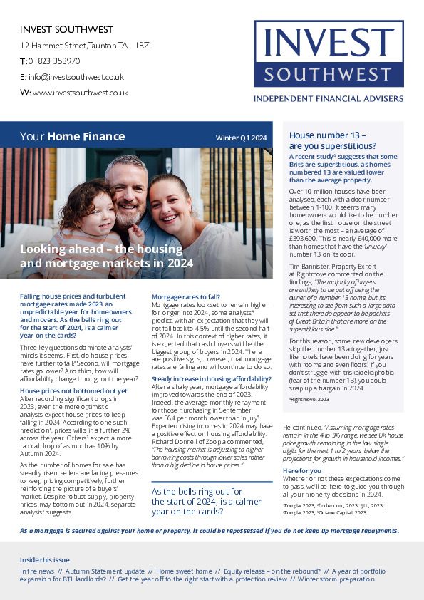 Your Home Finance Winter 2024