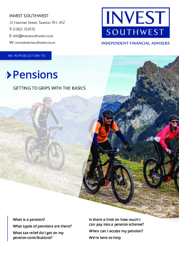 Pensions, getting to grips with the basics. 