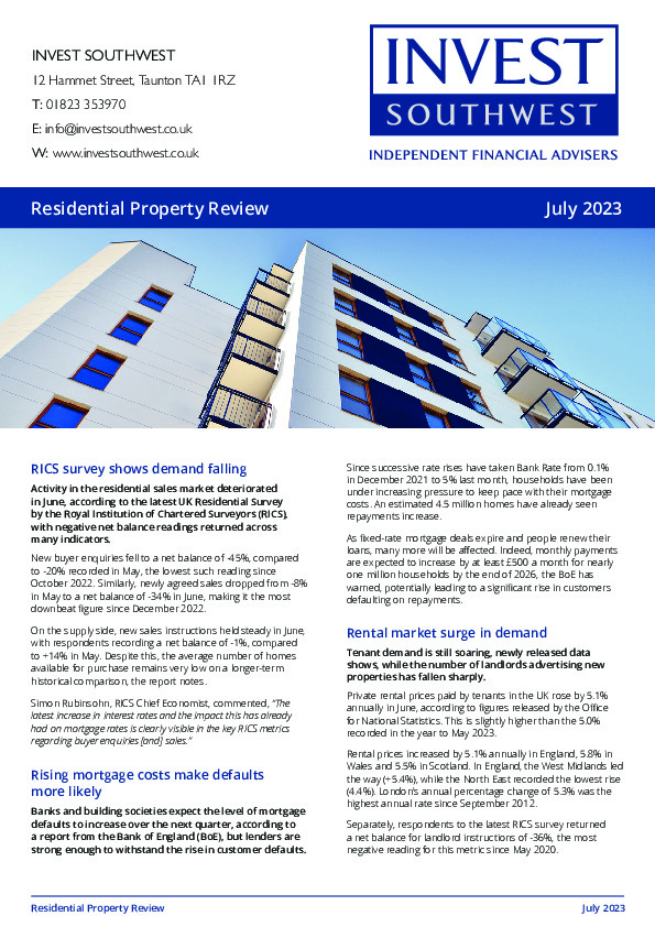 Residential Property Review July 2023
